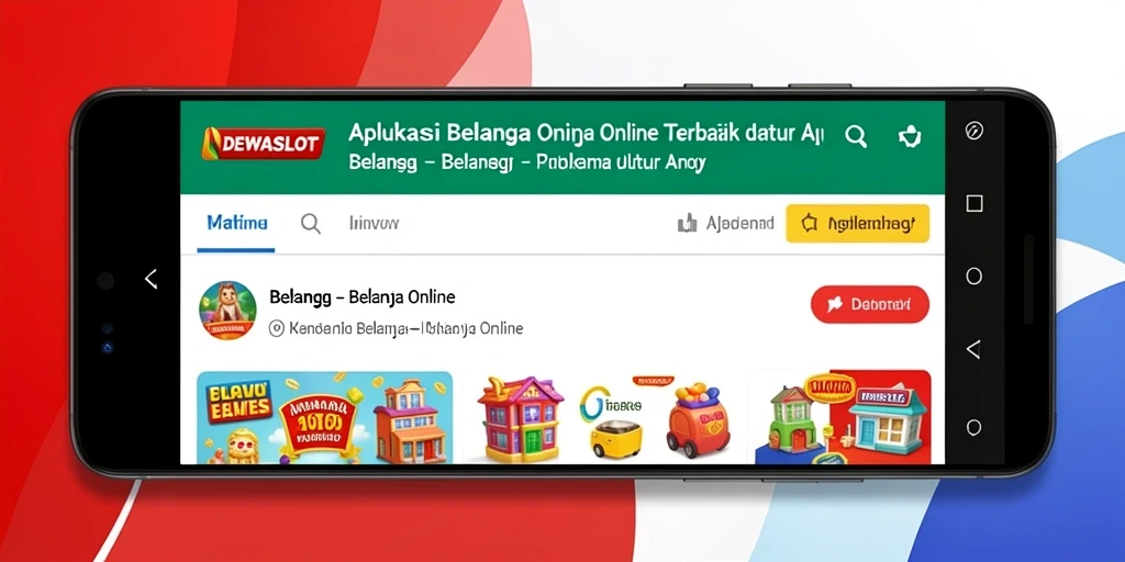 Tampilan antarmuka DEWASLOT yang modern dan intuitif.