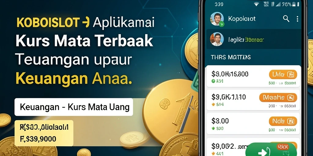 Tampilan antarmuka KOBOISLOT yang informatif dan menarik.