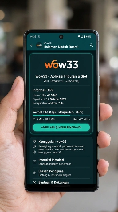 Unduh dan Instal APK wow33 untuk Android di Indonesia